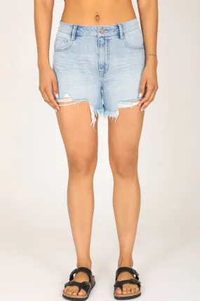 Super High Rise Vintage Babe - Light Ice Destruct